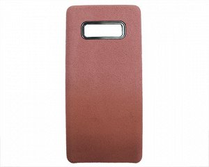 Чехол Samsung N950F Galaxy Note 8 Suede (темно-розовый)