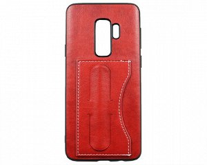 Чехол Samsung G965F S9+ Kanjian Card с держателем красный
