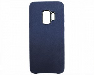 Чехол Samsung G960F Galaxy S9 Suede (темно-синий)