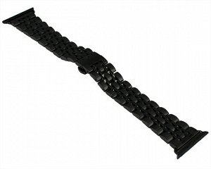 Ремешок Watch Series 42mm/44mm/45mm/49mm 7-bead черный