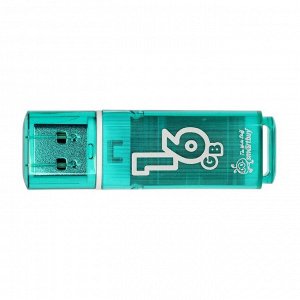 USB Flash SmartBuy Glossy 16GB зеленый, SB16GBGS-G