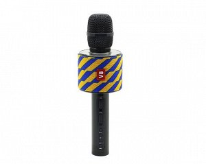 Колонка-Микрофон V8/Q100 синий (Bluetooth/USB/microSD)