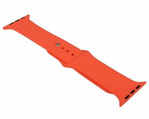 Ремешок Watch Series 42mm/44mm/45mm/49mm силиконовый apricot, SM #18