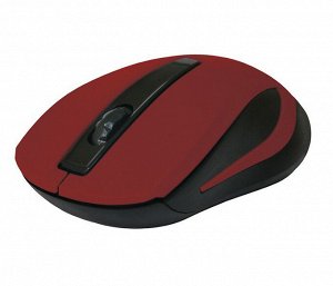 Беспроводная оптическая мышь Defender #1 MM-605 красная, 3 кнопки, 1200dpi, 52605