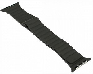 Ремешок Watch Series 42mm/44mm/45mm/49mm Leather Loop серый