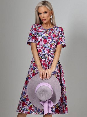 Платье Цветочный роман, кокетка