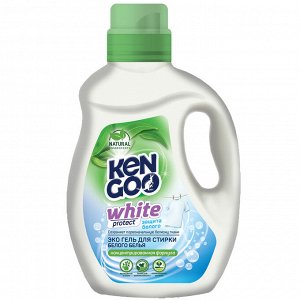 KENGOO ЭКО Гель концентрат для стирки белого белья, 1л