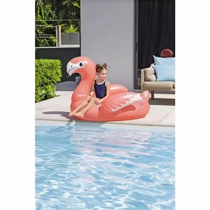 Надувная игрушка для плавания Bestway, 128 x 110 x 87 см "Фламинго", с ручками, от 3 лет
