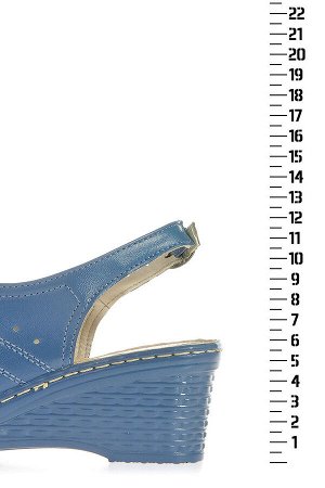Туфли женские LIU DA SHOES, Синий