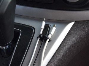 Автомобильный зажим для кабеля самоклеящийся 8шт