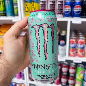 Monster Ultra Vice Guava USA 473ml - Монстр ультра Гуава США. Коллекционный