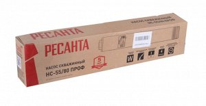 Скважинный насос Ресанта НС-55/80 ПРОФ