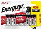 Батарейка ENERGIZER Max AAA FSB16 в уп.16 шт