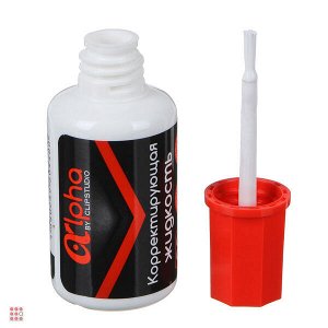 Корректор жидкий c кисточкой "Альфа", 20мл