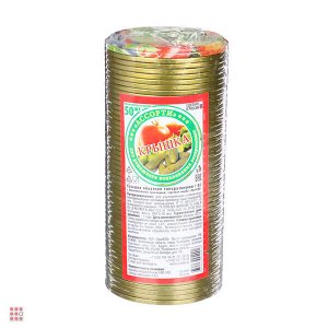 Альфа812 Крышка металлическая для консервирования СКО 50шт