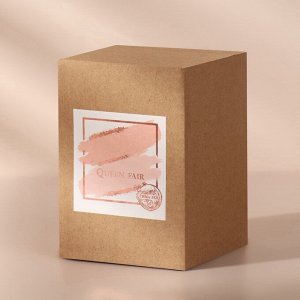 Органайзер для ватных палочек, с крышкой, 7x11.5 см, прозрачный