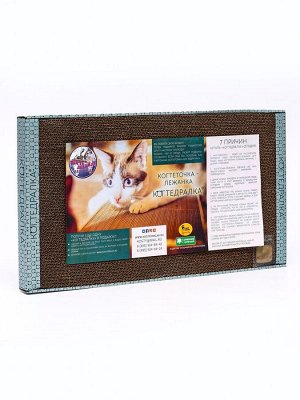 Домашняя когтеточка-лежанка для кошек, 56 x 30 см