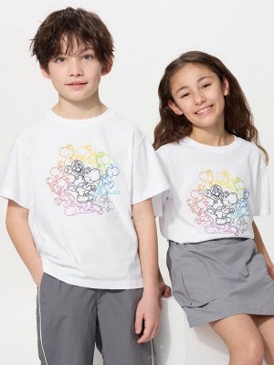 UNIQLO - футболка UT Archive Super Mario - 00 WHITE