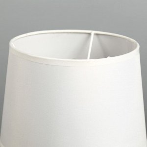 Лампа настольная "Листопад" Е14 1х40Вт молочный 20х20х32,5 см RISALUX