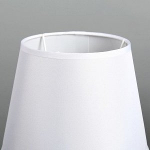 Лампа настольная "Ариззи" Е14 1х40Вт молочный 18х18х33 см RISALUX