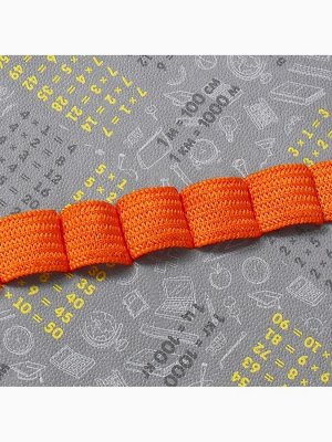 Пенал школьный, 2 секции, 12.5x20.5x4 см«Панда»