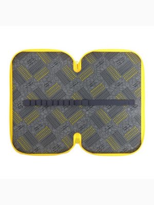 Пенал школьный, 2 секции, 12.5x20.5x4 см«Балерина»