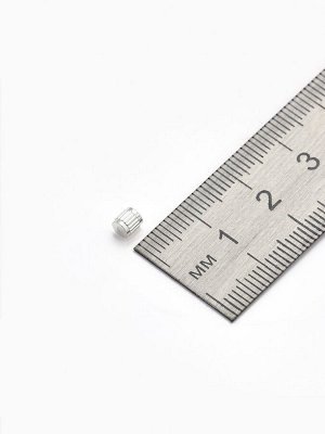 Замок винтовой, 8,5x3,8 мм, СМ-234 (набор 20 шт.), цвет серебро