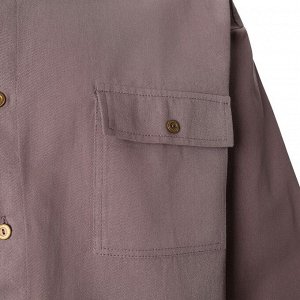 Рубашка мужская MIST oversize, серый