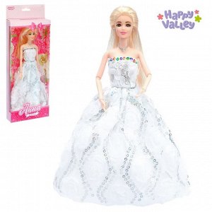 Кукла-модель «Невеста Анна» шарнирная, в платье