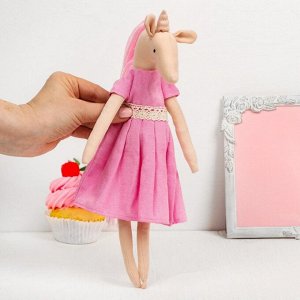 Интерьерная кукла «Радужная единорожка»