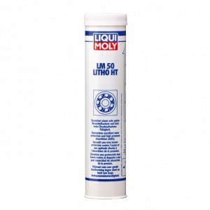 Смазка пластичная Liqui Moly LM 50 Litho HT, для подшипников, литиевая, антикоррозийная, туба 400г, арт. 3406/7569