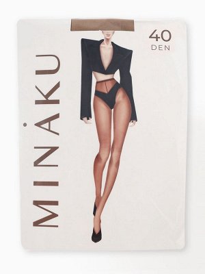 Колготки женские MINAKU 40 ден, телесные
