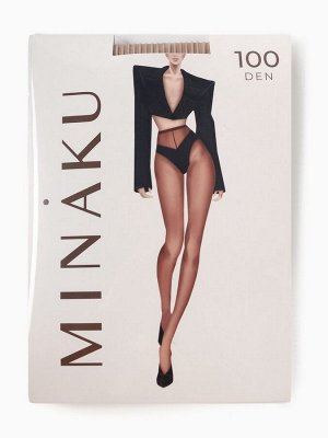 Женские колготки MINAKU 100 ден, бежевые