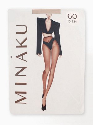 Колготки женские MINAKU 60 ден, телесные