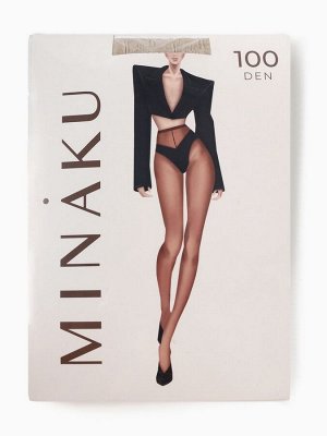 Женские колготки MINAKU 100 ден, бежевые