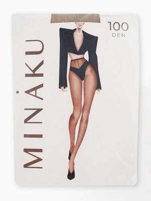Женские колготки MINAKU 100 ден, бежевые