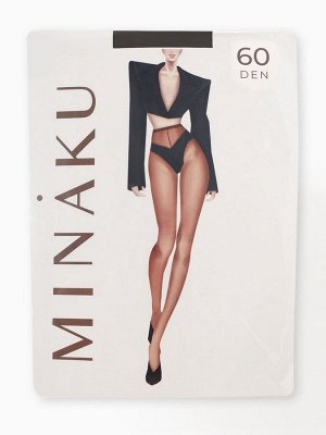Колготки женские MINAKU 60 ден, чёрные