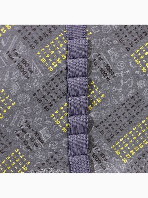 Пенал школьный, 2 секции, 12.5x20.5x4 см «Кошечка»