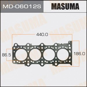 Прокладка головки блока цилиндров Masuma J20A (1/10)