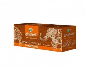 Чай DARJEELING INDIAN CLASSIC TEA черный индийский пакетированный 25х2г Bestofindia 50г