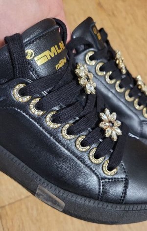 Кеды кожаные Meline