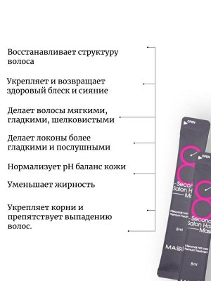 Masil Маска (пробник) для волос Салонный эффект за 8 секунд  8 Seconds Salon Hair Mask