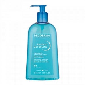 Bioderma Atoderm Гель для душа увлажняющий для нормальной сухой и атопичной кожи 500 мл