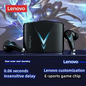 Беспроводные наушники Lenovo LP6 TWS с защитой от воды и RGB подсветкой