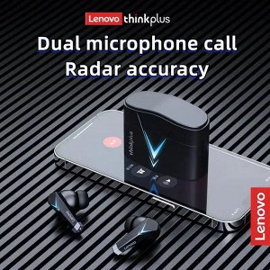 Беспроводные наушники Lenovo LP6 TWS с защитой от воды и RGB подсветкой