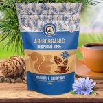 Кедровый кофе Abisorganic крепкий с цикорием без сахара и кофеина (200 г)