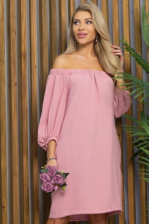 Платье Влюблена в лето (розовое) П13430-10М