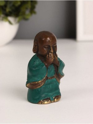 Сувенир «Монах», 5x4x8 см, бронза