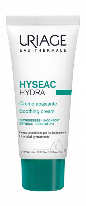 Успокаивающий крем для комбинированной кожи лица Uriage Hyseac Hydra Soothing Cream 40 мл