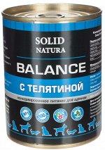 Solid Natura &quot;ТЕЛЯТИНА&quot; 340 г. влажный корм для СОБАК